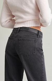 Pacsun Zoe Low Rise Girlfriend Jeans Black