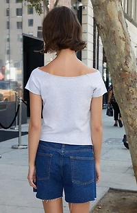 John Galt 44 Bonnie Off-The-Shoulder Top