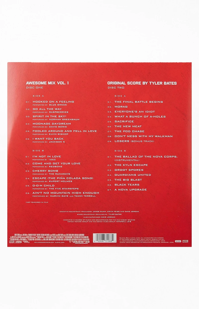 Guardians Of The Galaxy O.S.T. Vinyl Record