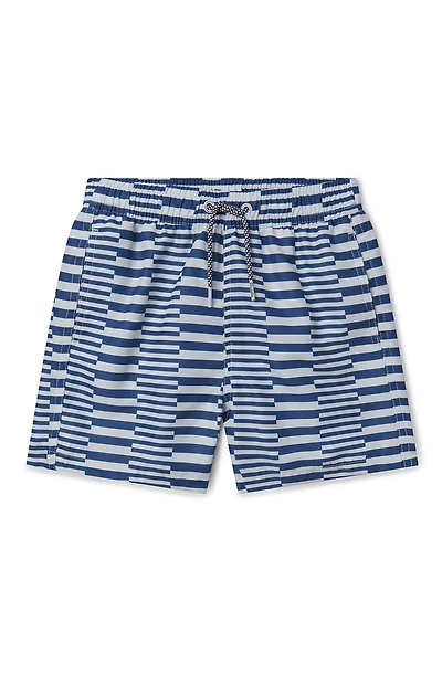 Boardies Kids Elsa Stripe 5.5" Swim Trunks