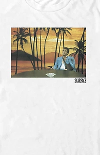 Scarface Sunset Backdrop T-Shirt