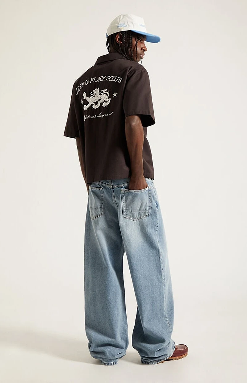 Pacsun Blake Extreme Baggy Jeans Light Indigo