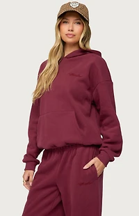Edikted Basic Girl Oversized Hoodie