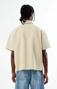 FORD Striped Quarter-Zip Shirt