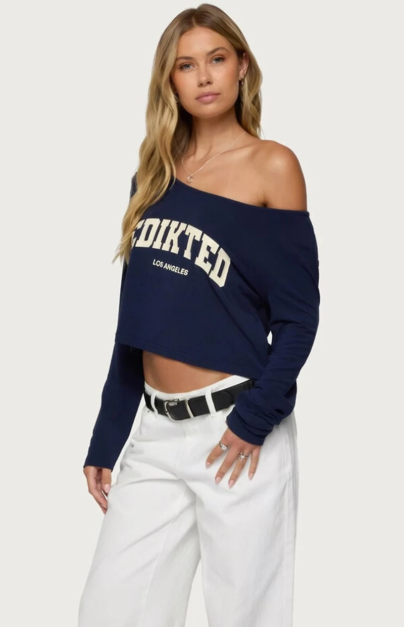 Edikted La Babe Off Shoulder Top