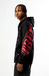 True Religion Overt Arch Logo Full Zip Hoodie
