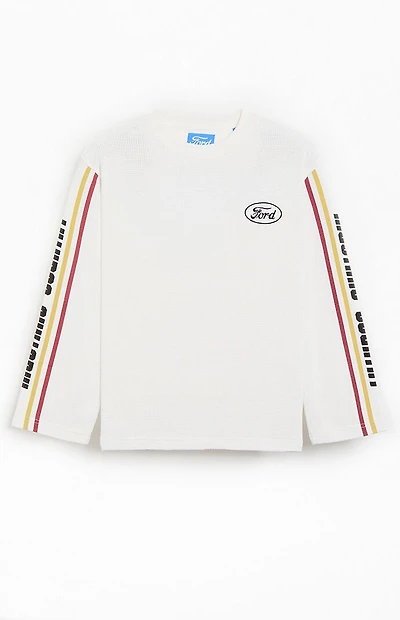 FORD Riders Long Sleeve Waffle Knit T-Shirt