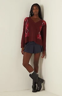 Your Favorite Elin V-Neck Oversized Sweater