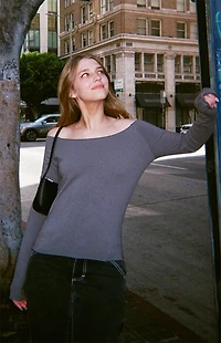 John Galt Bonnie Off-The-Shoulder Top