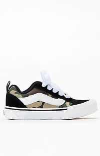 Vans Kids Black & Camo Knu Skool Shoes