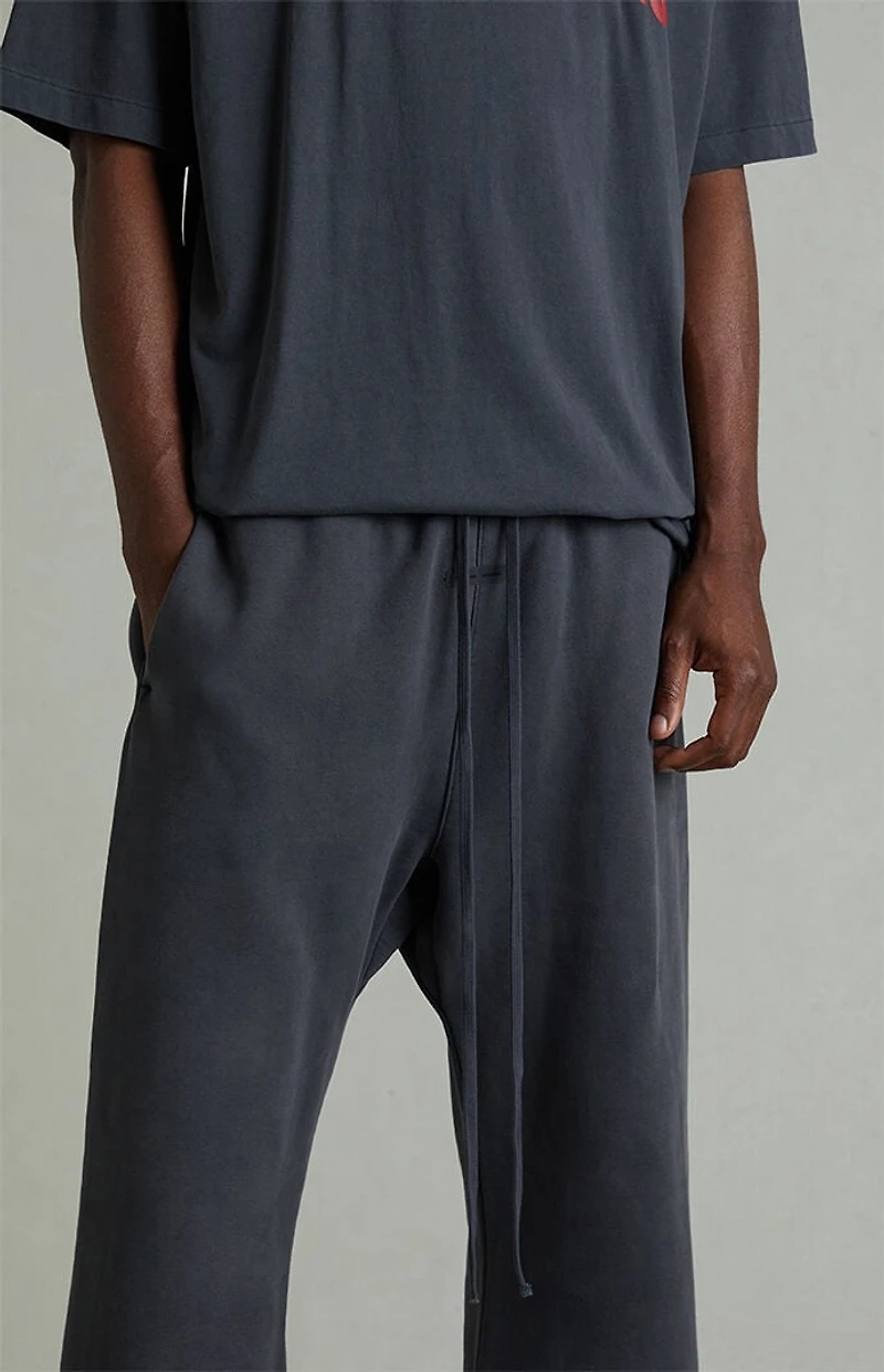 Fear of God ESSENTIALS Iron Gray Fleece Flare Sweatpants