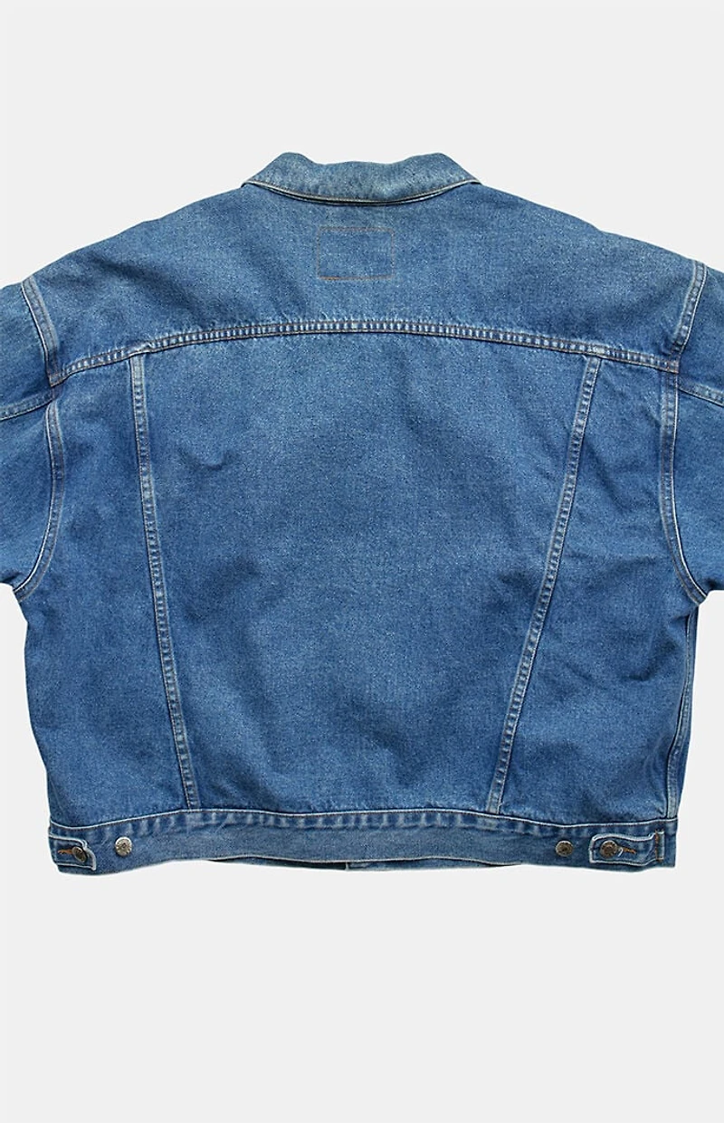 PS VINTAGE Blue '90s Denim Jacket