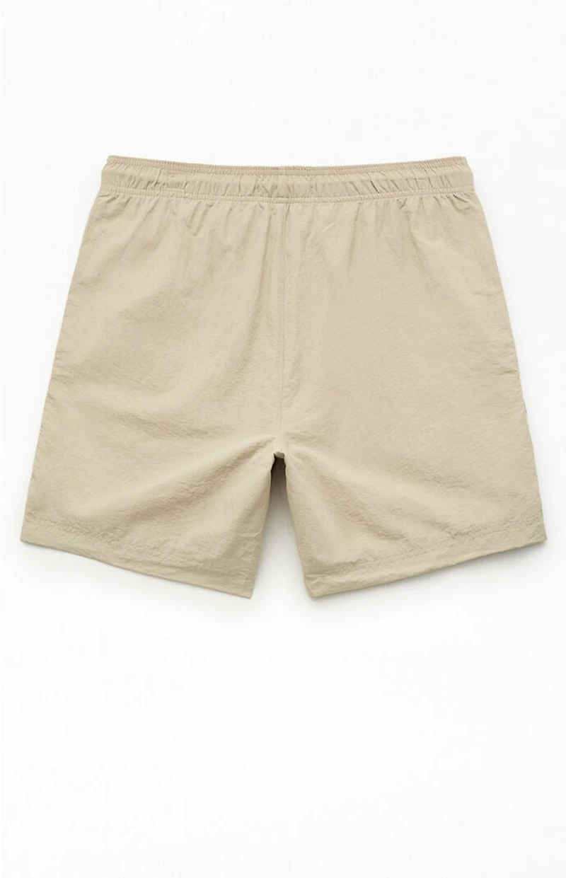 Pacsun Collegiate Solid 6.5" Swim Trunks