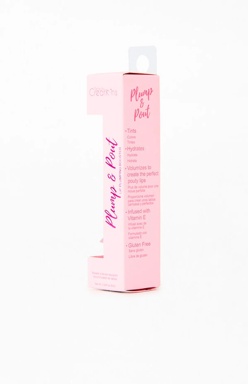 Beauty Creations Nude Plump & Pout Lip Plumping Booster Gloss