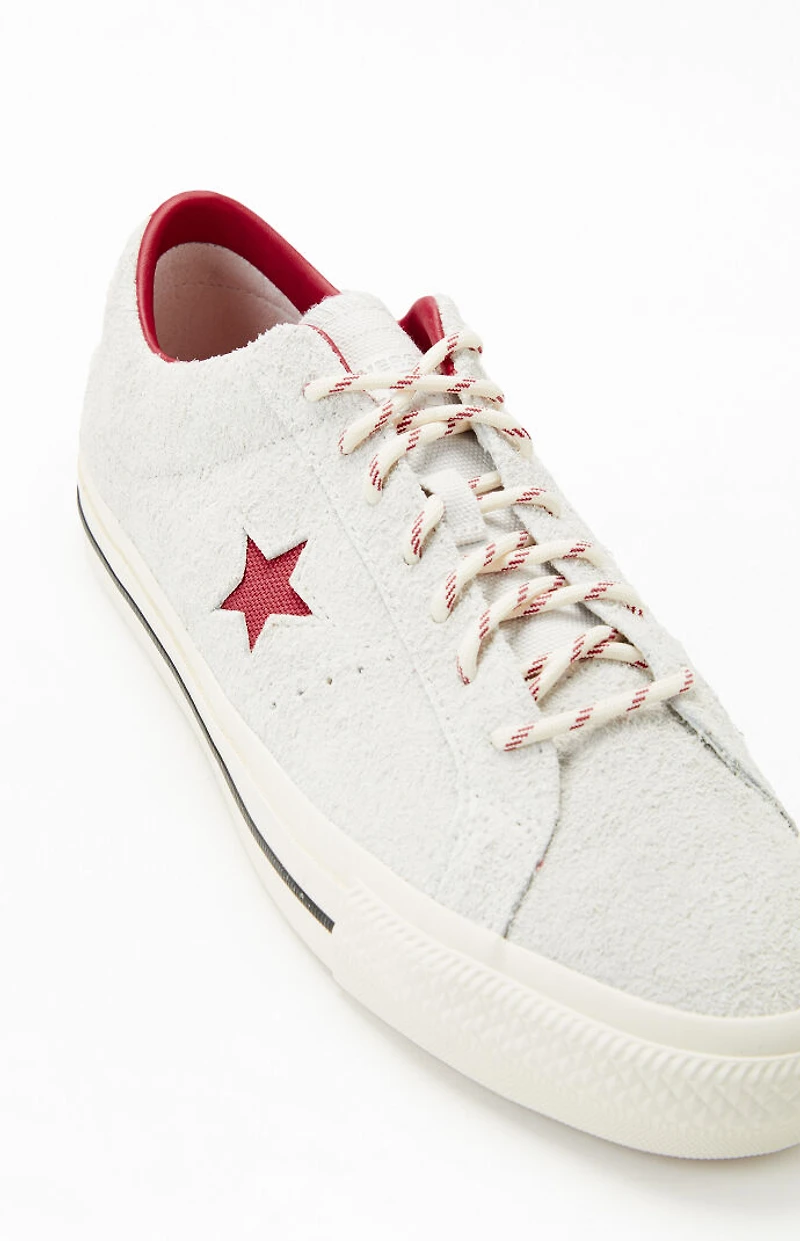 Converse Gray One Star Pro Suede Shoes