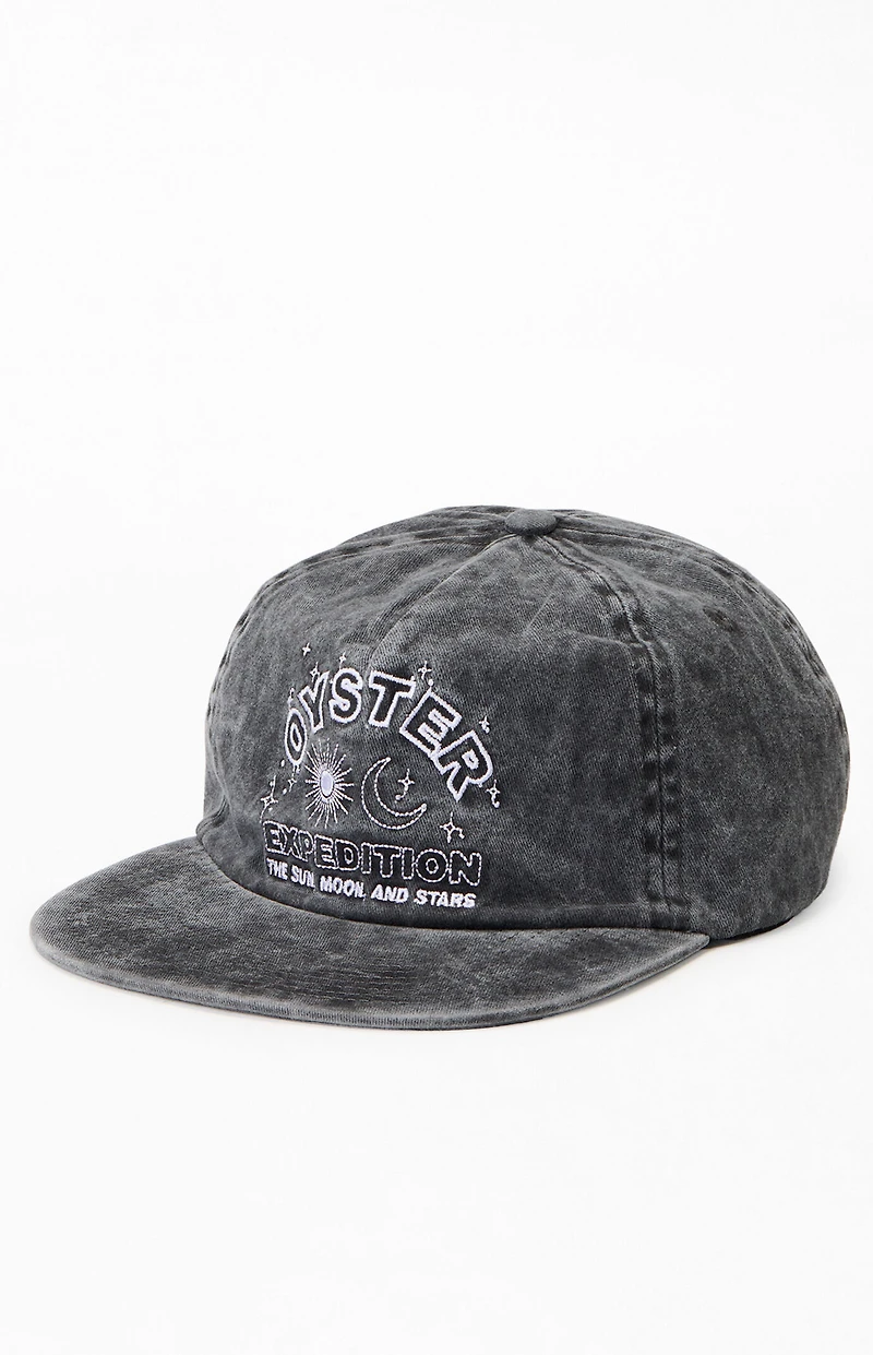 OYSTER EXPEDITION The Sun Moon & Stars Strapback Hat