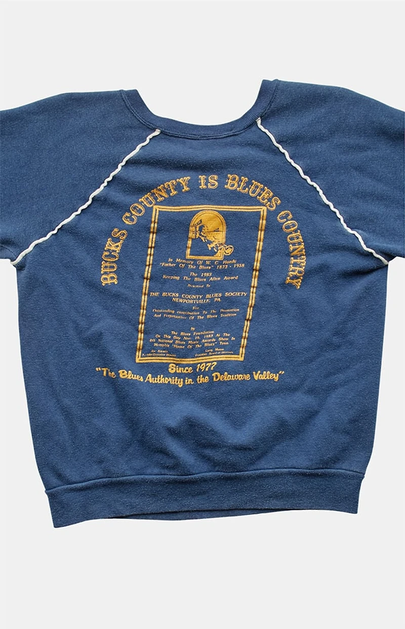 PS VINTAGE '80s Buck's County Blues Society Sweatshirt