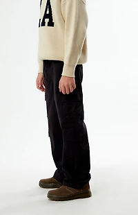 Pacsun Kids Porter Baggy Pants Stretch E-Waist Cargo Black