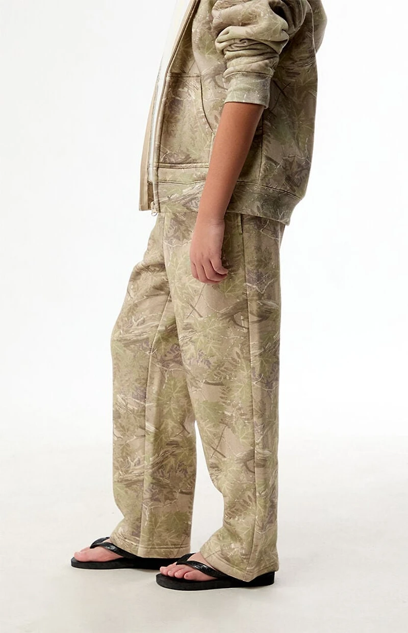 Pacsun Kids Camo Baggy Sweatpants