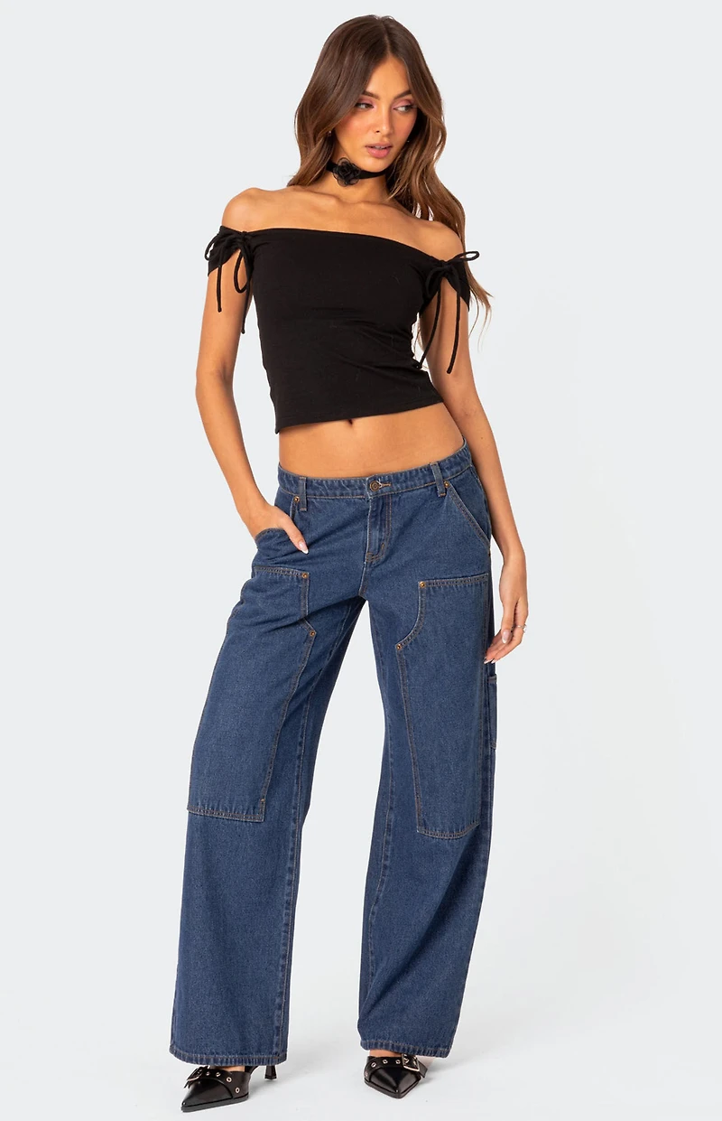 Edikted Jess Off Shoulder Top