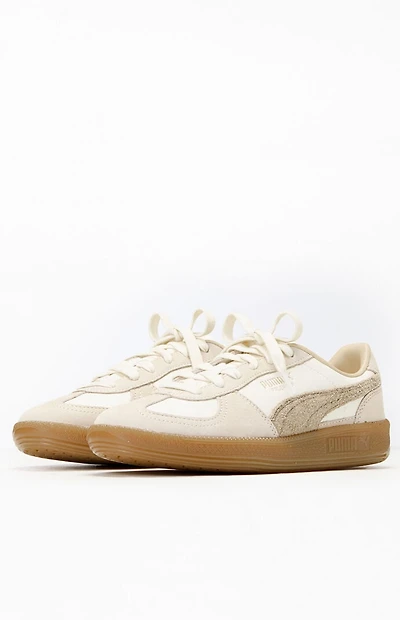 Puma Cream Palermo Elevated Sneakers