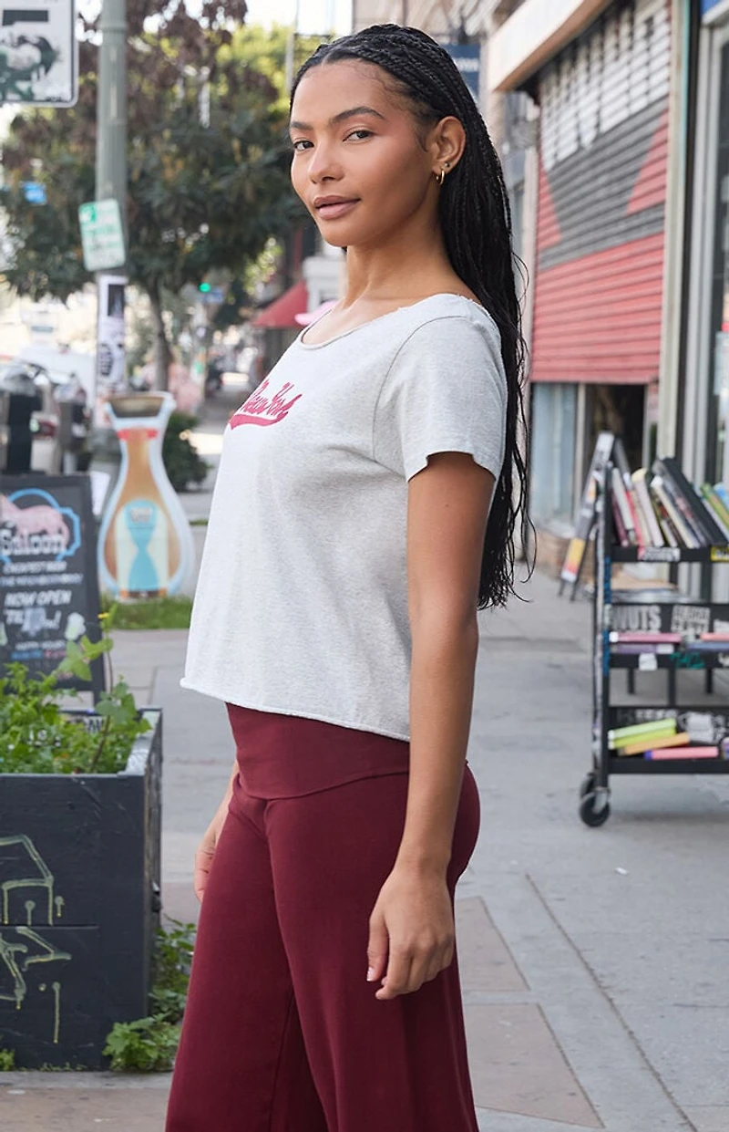 John Galt New York Velvet Robyn Off-The-Shoulder Top