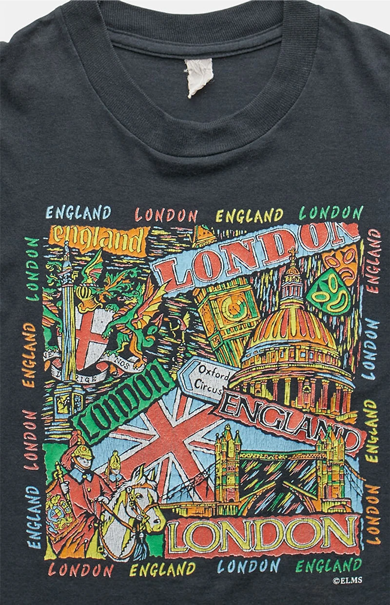 PS VINTAGE '90s London England Baby Graphic T-Shirt