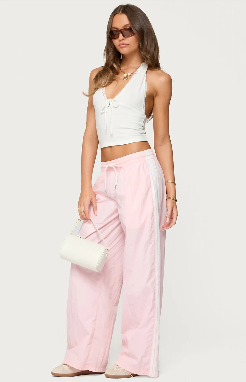 Edikted Annabella Nylon Track Pants