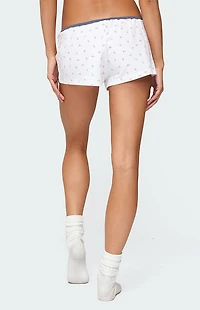 Edikted Stefi Floral Contrast Shorts