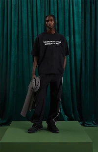 The Met x Pacsun Black Oversized Raglan T-Shirt