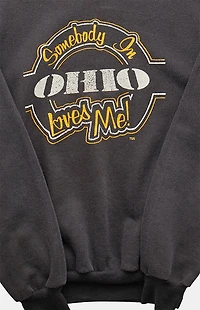 PS VINTAGE '90s Somebody in Ohio Loves Me Crew Neck Sweatshirt