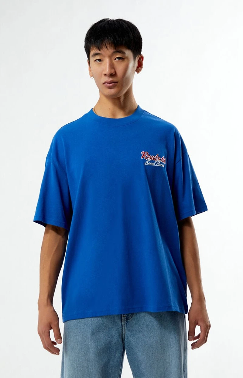 Pacsun Route 66 Embroidered T-Shirt