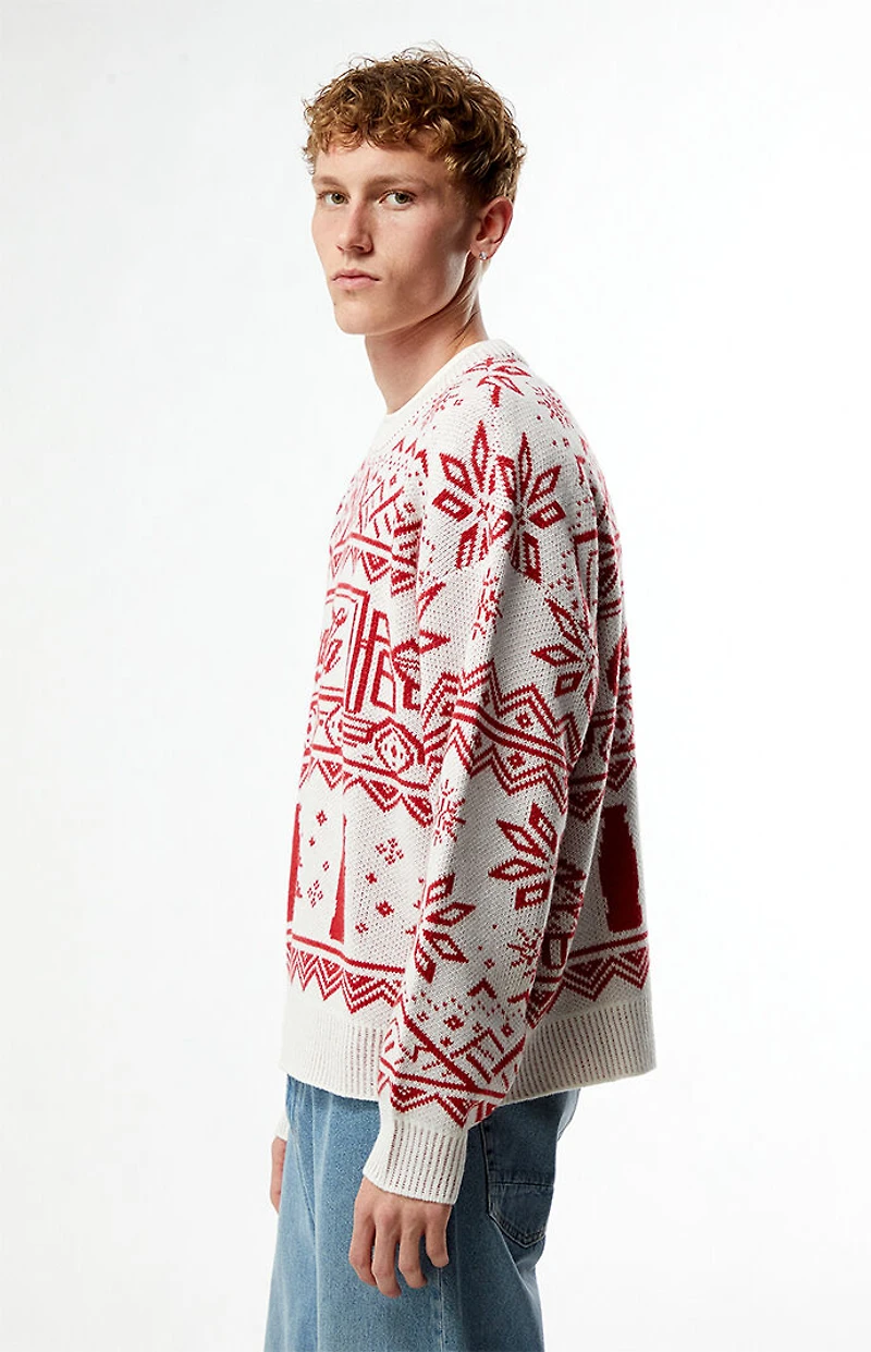 Coca Cola By Pacsun Season Crew Neck Sweater