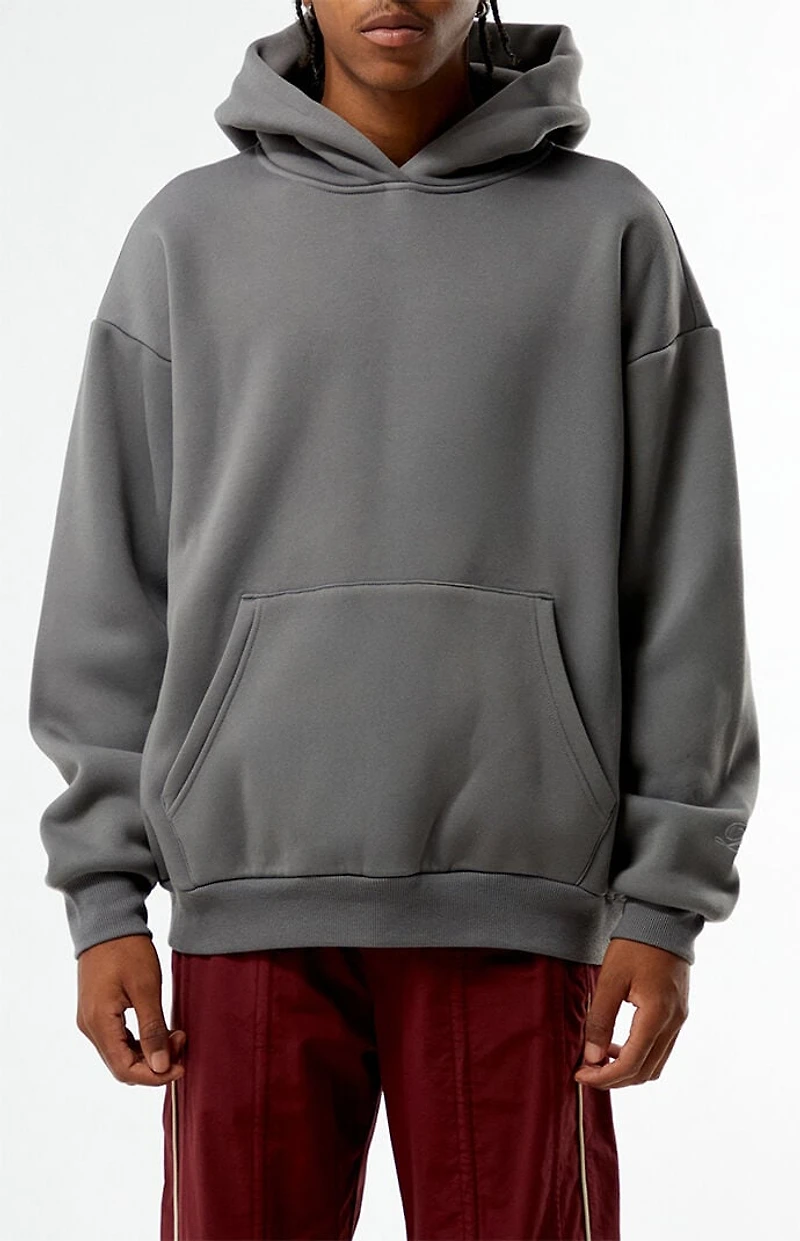 Pacsun Pewter Solid Hoodie