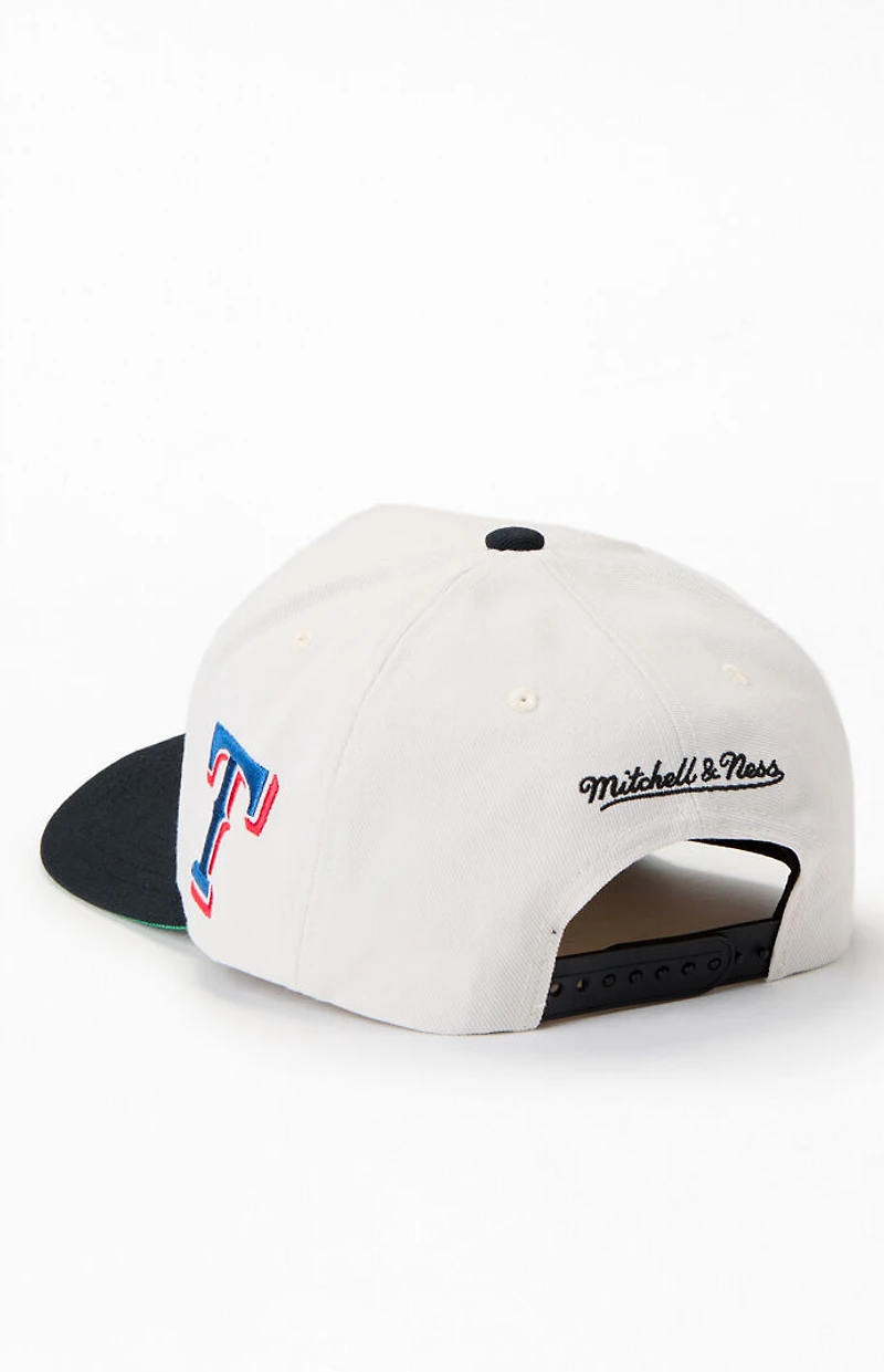Mitchell & Ness Texas Rangers MLB Word Pro Snapback Hat