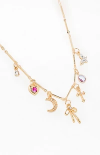 LA Hearts Chloe Charm Necklace