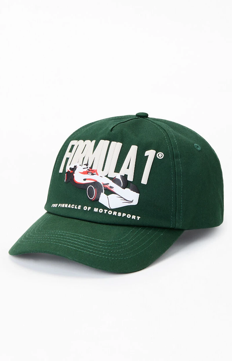 Formula 1 x PacSun Graphic Green Snapback Hat