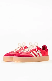 adidas Women's Red Sambae Sneakers