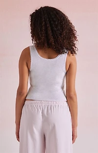 Beverly and Beck Heart Bow Tank Top