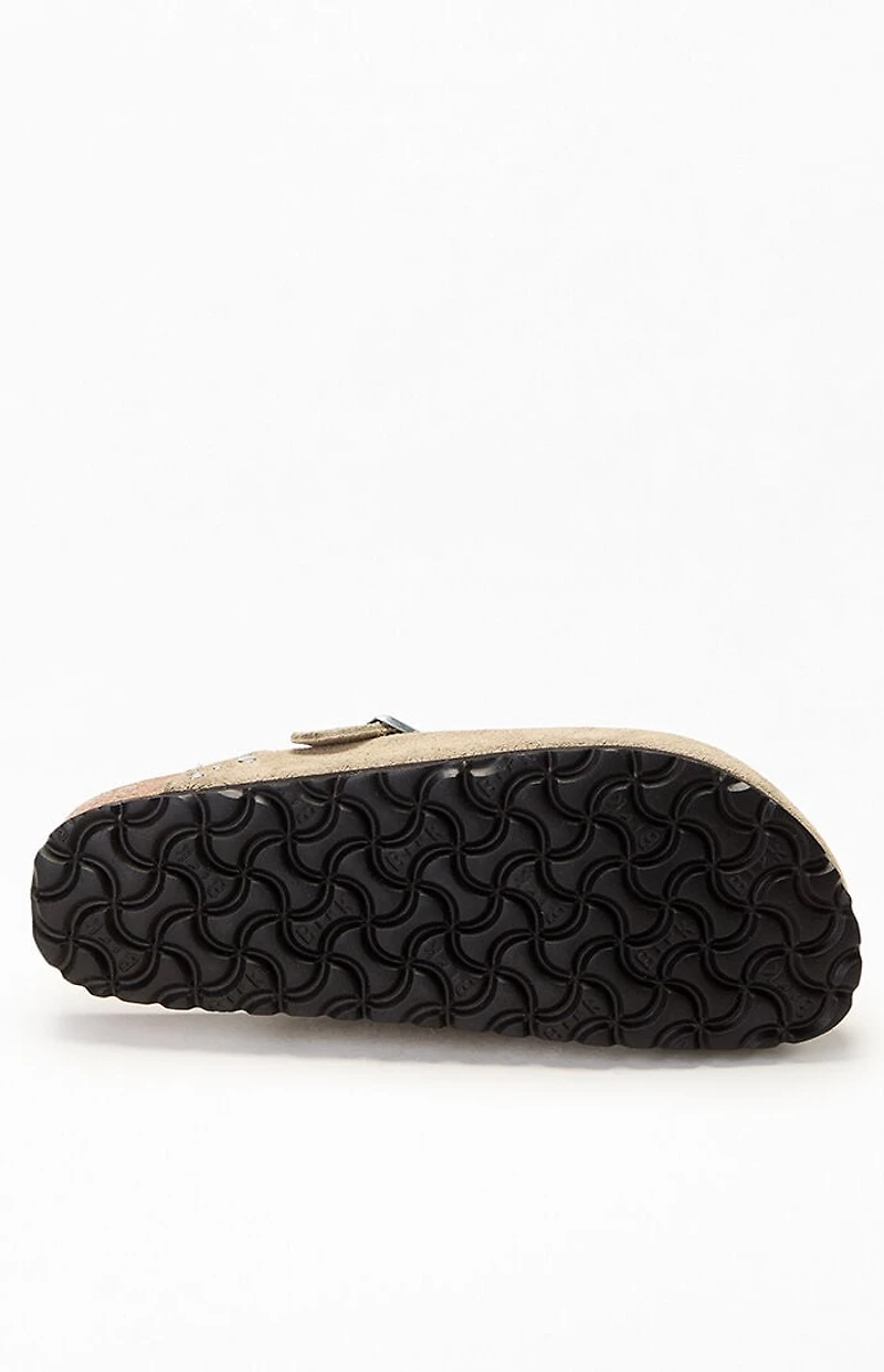 Birkenstock Women's Boston Rivets Clog Taupe