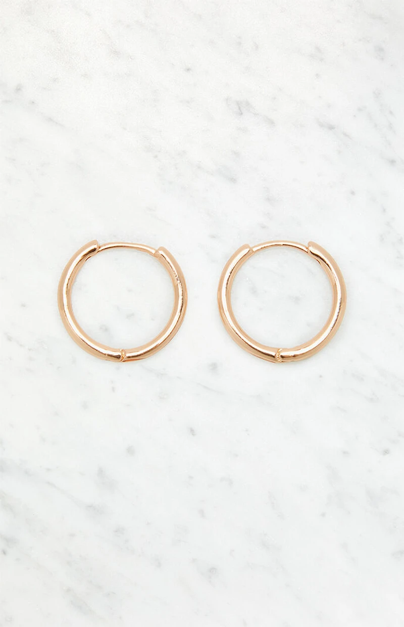 John Galt Gold Hoop Earrings