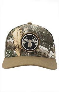 Venom Camo Embroidered Logo Snapback Hat