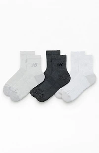 New Balance 3 Pack Active Quarter Socks