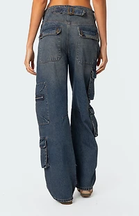 Edikted Baggy Boyfriend Cargo Jeans