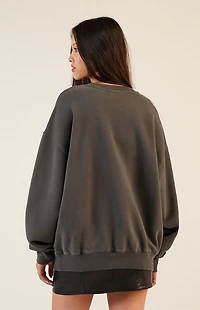 Pacsun LA Football Crew Neck Sweatshirt