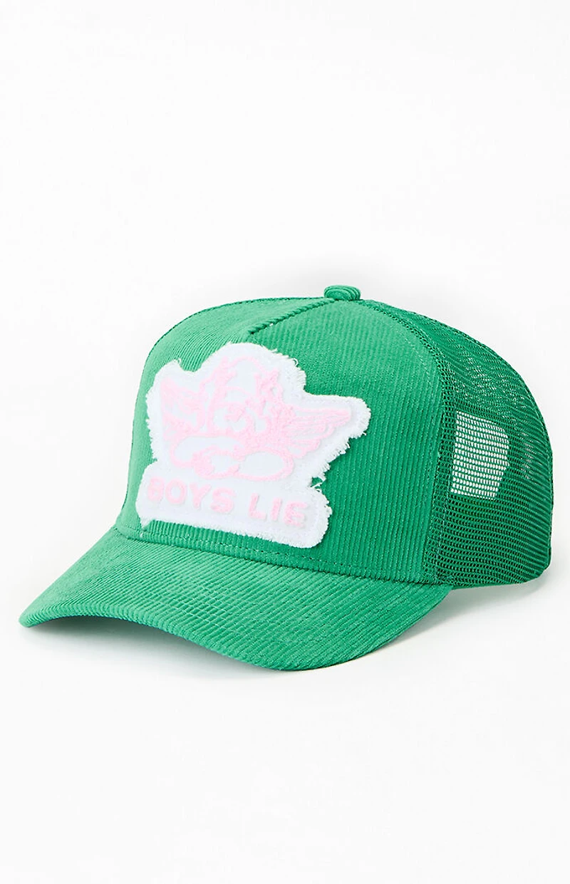 Boys Lie Green Aura Trucker Hat