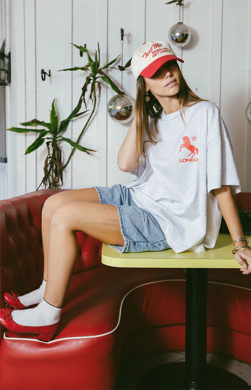 LONELY GHOST Midnight Run Boxy T-Shirt