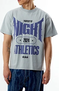 Nightlab Heather Grey Gym T-Shirt