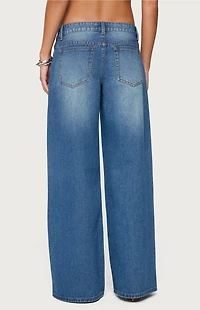 Edikted Linden Low Rise Baggy Jeans