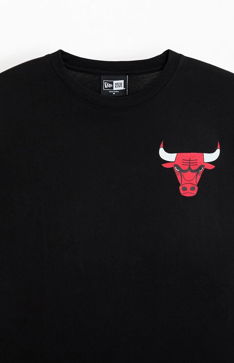 New Era Chicago Bulls Rings Cartoon T-Shirt